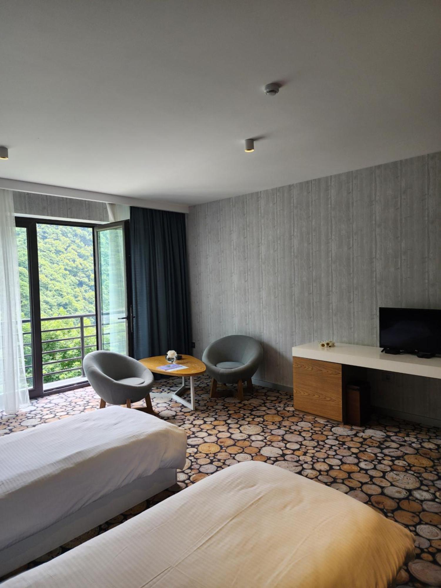 Yurd Hotel Qax Exterior foto