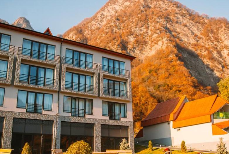 Yurd Hotel Qax Exterior foto